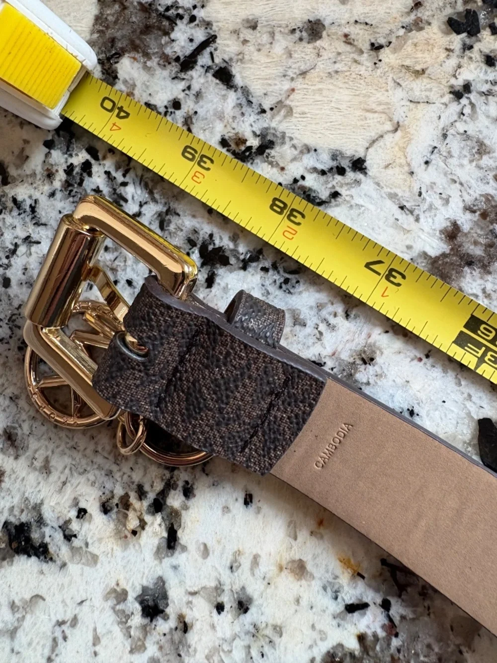 Michael Kors Signature Monogram Stripe Belt Bag Fanny Pack - Like New!